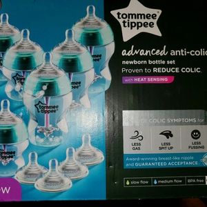 Tommy Tippee Bottle set New anti colic stress